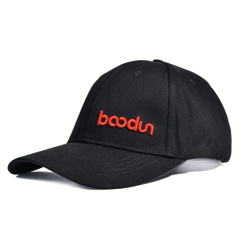 Black free size Boodun New Adjustable Size Cotton Men Women Golf Cap Outdoor Baseball Cap Outdoor Sports Sunscreen Breathable Golf Hat for Men - Цвет: Black free size