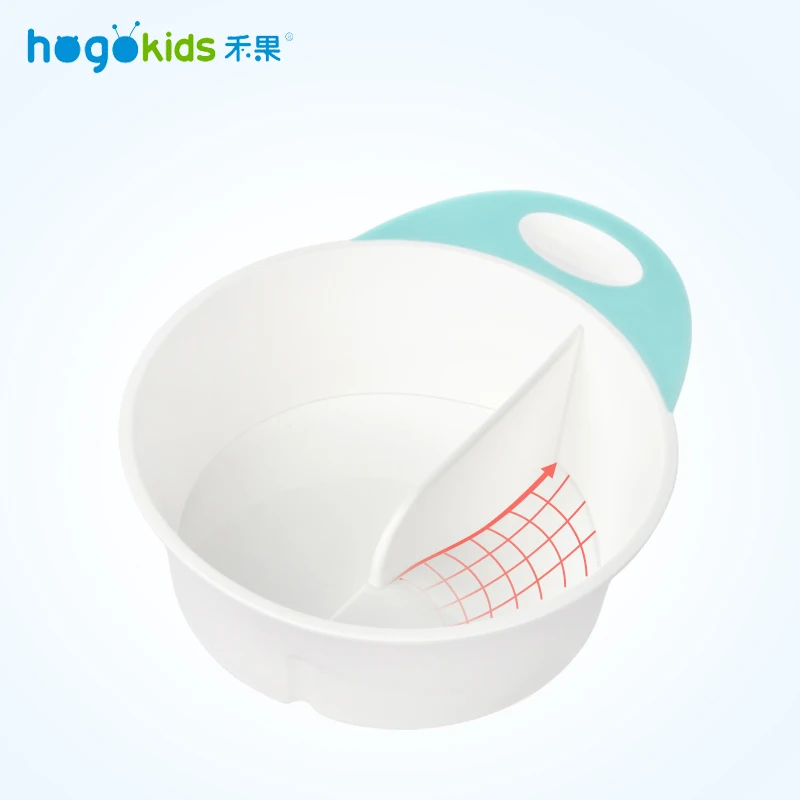 Hogokids PP детские миски для кормления разделительная обучающая миска Детские миски детская тарелка безопасная столовая посуда вспомогательная миска 3 комплекта