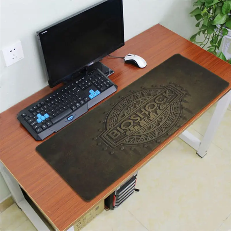 Lock Edge 40X90cm Babaite забавные игровые коврики Bioshock Infinite gamer, резиновый коврик для мыши, компьютерный игровой коврик - Цвет: Lock Edge 40X90cm
