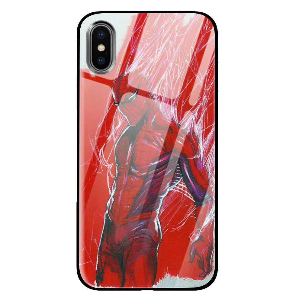 Для DC Marvel закаленное стекло Роскошные Чехлы для huawei P30 P20 Коврики 10 20 Honor 8 9 10 Pro Lite - Цвет: 4
