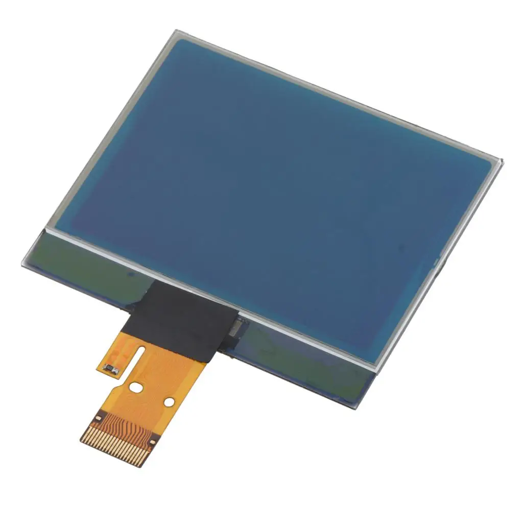 Plastic Car Instrument Cluster LCD Display Replacement for Peugeot 407