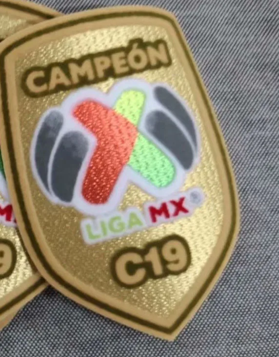Liga Mx C19 Patch Liga Mx C19 Campeon патч бархат материал железо на теплоотводящая накладка - Цвет: Liga Mx C19 Patch