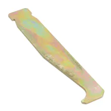 Чистящие рельсы бензопила бар паз очиститель для общей крышка направляющей цепной пилы 10 см высокоуглеродистой стали окраска цинк очиститель