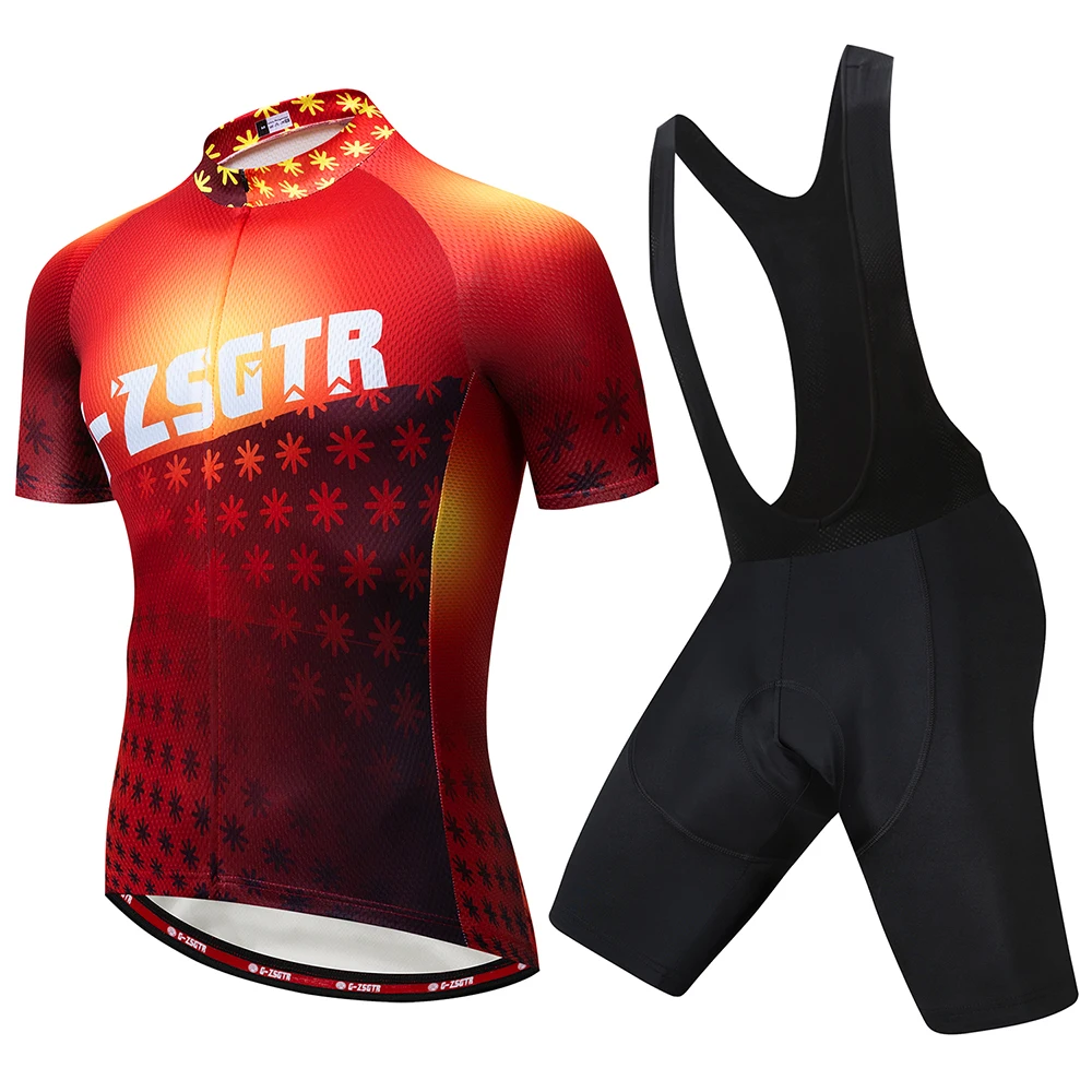 

Men Cycling Jersey 2019 Pro Team Cycling Suit Cycling Clothing Summer Breathable Triathlon Clothing Kit Mountain Bike Jerseys