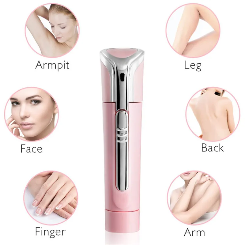 

Electric safety Shaver Neck Body hair Removal Tool MIni portable straight razor For women Lipstick epilator Facial hair Unhairi