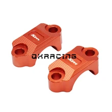 1 пара CNC Заготовка сцепные контрольный зажим для KTM 65 85 125 200 250 300 350 450 500 525 530 SX SXF XC XCW XCF EXCF EXCR