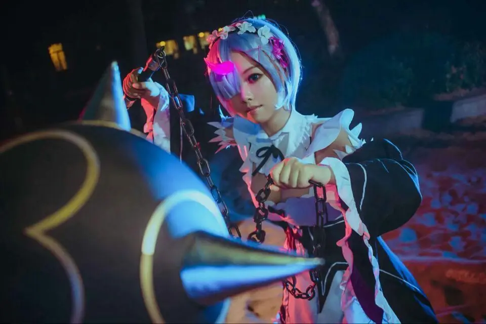 Японский аниме Re: Zero Hajimeru Isekai Seikatsu Rem Косплей Хэллоуин Дьявол Рога Аниме Косплей Реквизит подарки