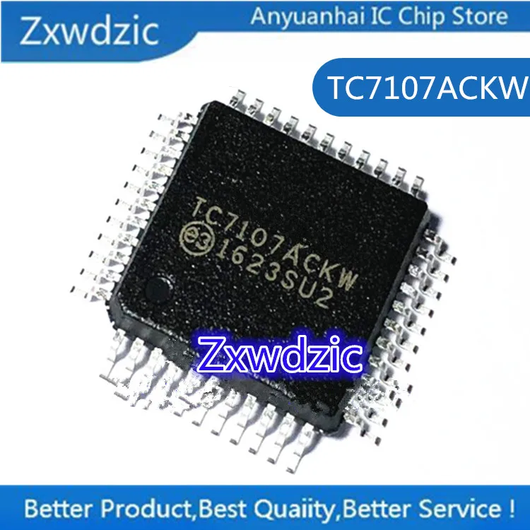 

50 шт., 100% Новый оригинальный микроконтроллер TC7107ACKW TC7107A QFP44