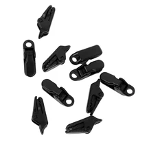 50 шт. маленький тент зажим для тента прищепки для брезента защелкивающиеся вешалки караван Шестерня аварийный инструмент