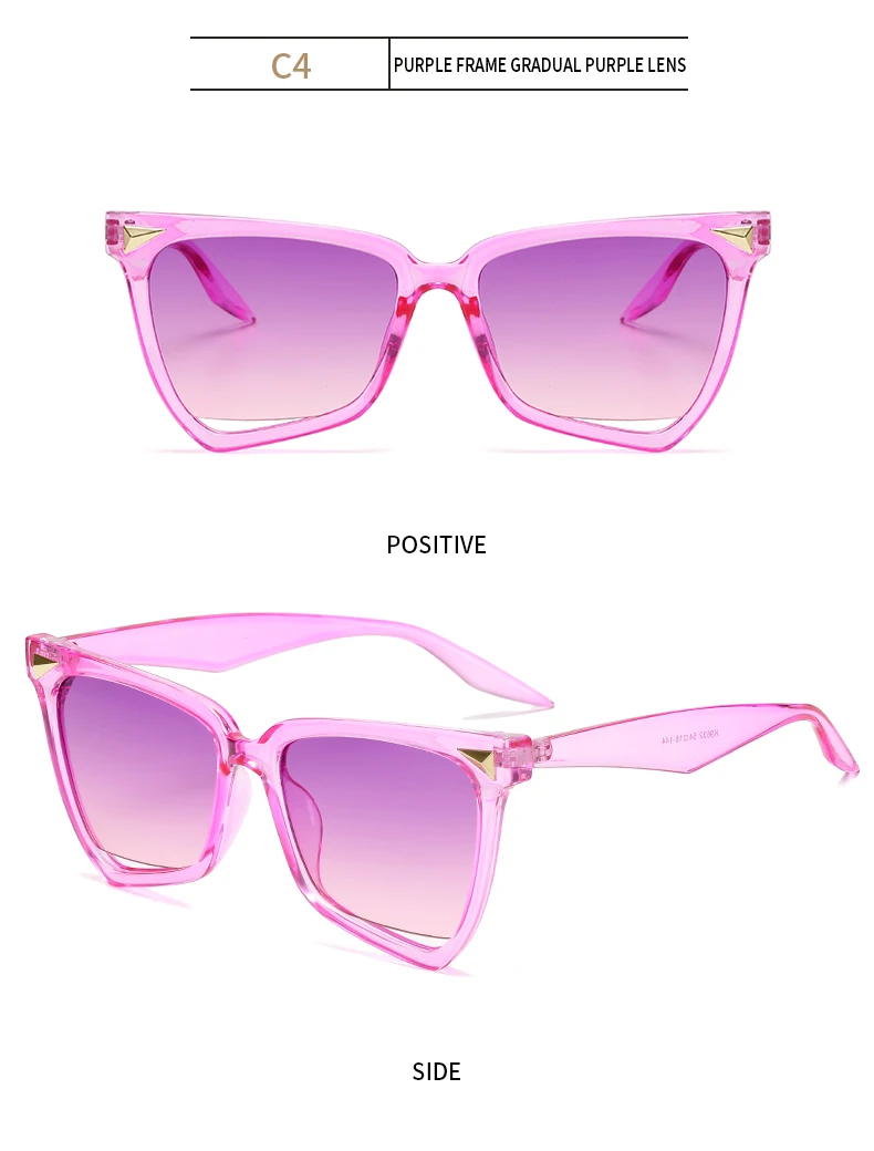 Женские винтажные Квадратные Солнцезащитные очки для женщин Роскошные брендовые солнцезащитные очки «кошачий глаз» Оттенки для женщин классические черные солнцезащитные очки UV400