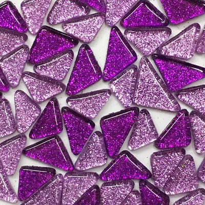 120g Square Shape Glass Glitter Mosaic Tile Mixed Color Brick Glass for Mosaic Making DIY Children Puzzle Craft Art 2X2cm - Цвет: B