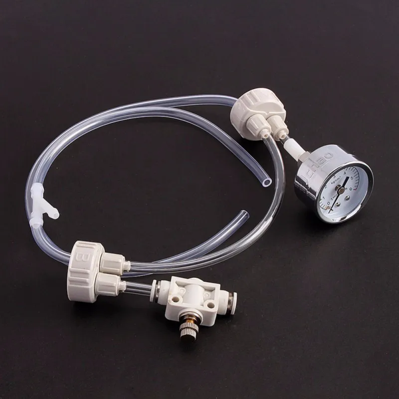 1 комплект DIY аквариума установка резервуара CO2 системы Pro трубчатый клапан Guage бутылка набор крышек