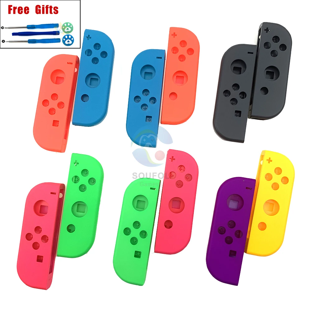 Сменный корпус для Nintendo Switch NS Joy Con однотонный чехол Switch|Чехлы| |