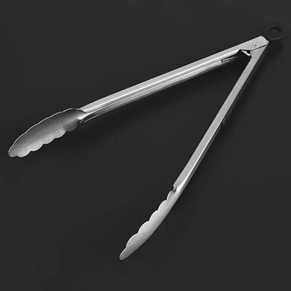 

Stainless Steel Food Clip Baking Clip Steak Bread Pastry Clamp Multifunction Portable Kitchen Tongs for BBQ Grilling