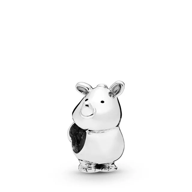 

2019 Summer New 925 Sterling Silver Fashion Cute Animal Beads Fit for Original Women's Charm Bracelet DIY Jewelry Wholesale