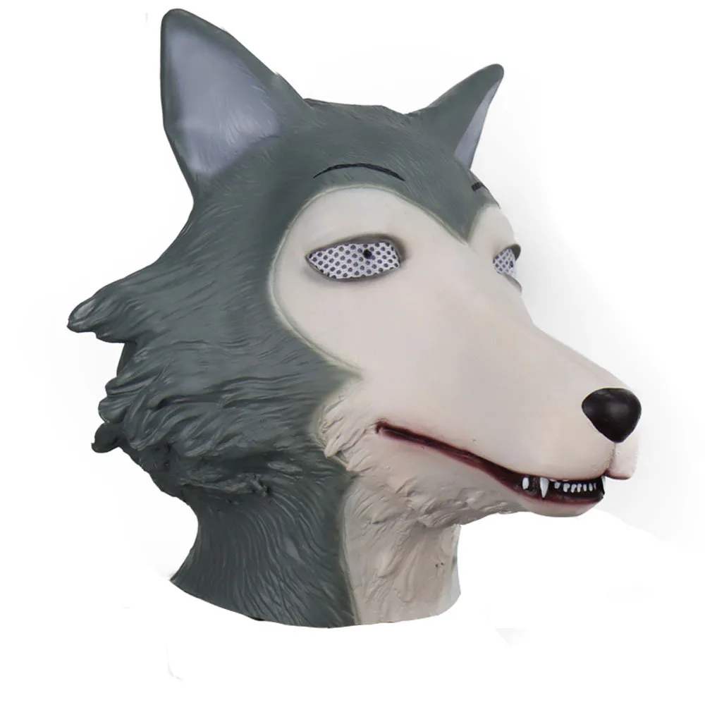 Аниме BEASTARS латексная маска для косплея Haru Cos для взрослых, косплей на Хэллоуин, маски для косплея, вечерние, подарок, Прямая поставка