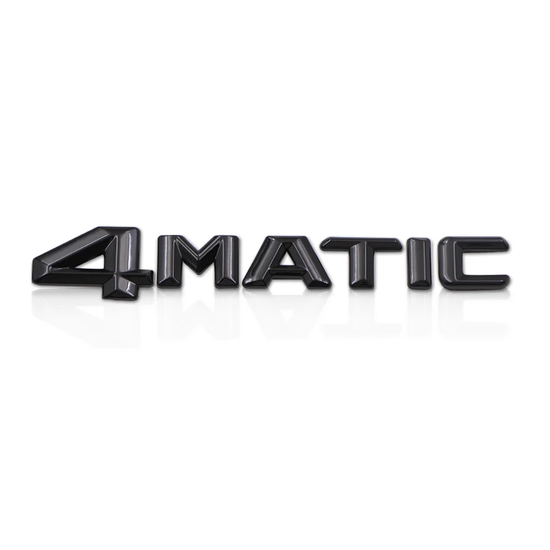 1 шт. 3D металлический Soarhorse 3D ноутбук в металлическом корпусе 4 Matic логотип Стикеры для Mercedes Benz ML GLK W124 W210 C CL 4matic эмблема значок Стикеры - Color Name: Black