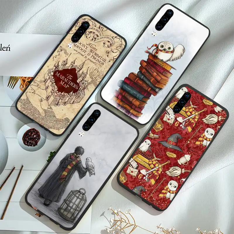 

eternally Hogwart Harries Potter Comic design Phone Case For Huawei honor Mate P 9 10 20 30 40 Pro 10i 7 8 a x Lite nova 5t