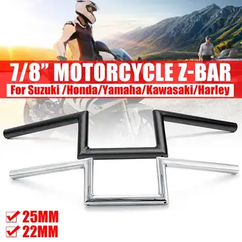 

22mm/25mm Motorcycle Handlebar Z Bar Handlebar For Suzuki Cruiser Custom For Harley Touring/Honda/Yamaha/Kawasaki