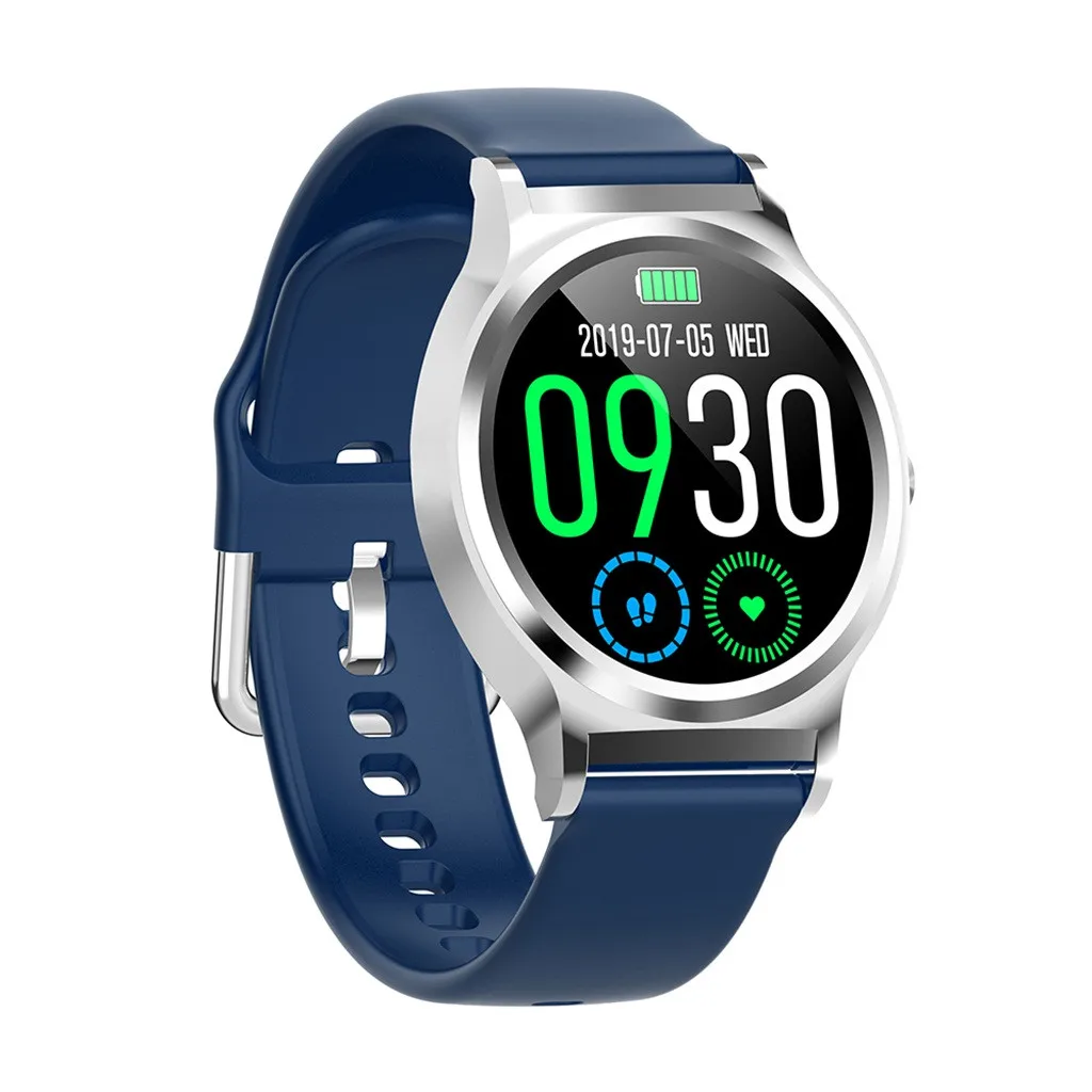 Для amazfit ремешок Bip полный экран сенсорный смарт часы водонепроницаемый браслет Спорт Фитнес сна монитор для mi band 2 бар