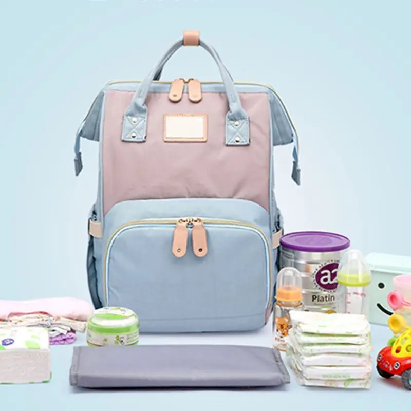 Мумия материнства подгузник сумка пеленки мешок ребенка большой емкости путешествия рюкзак сумка
