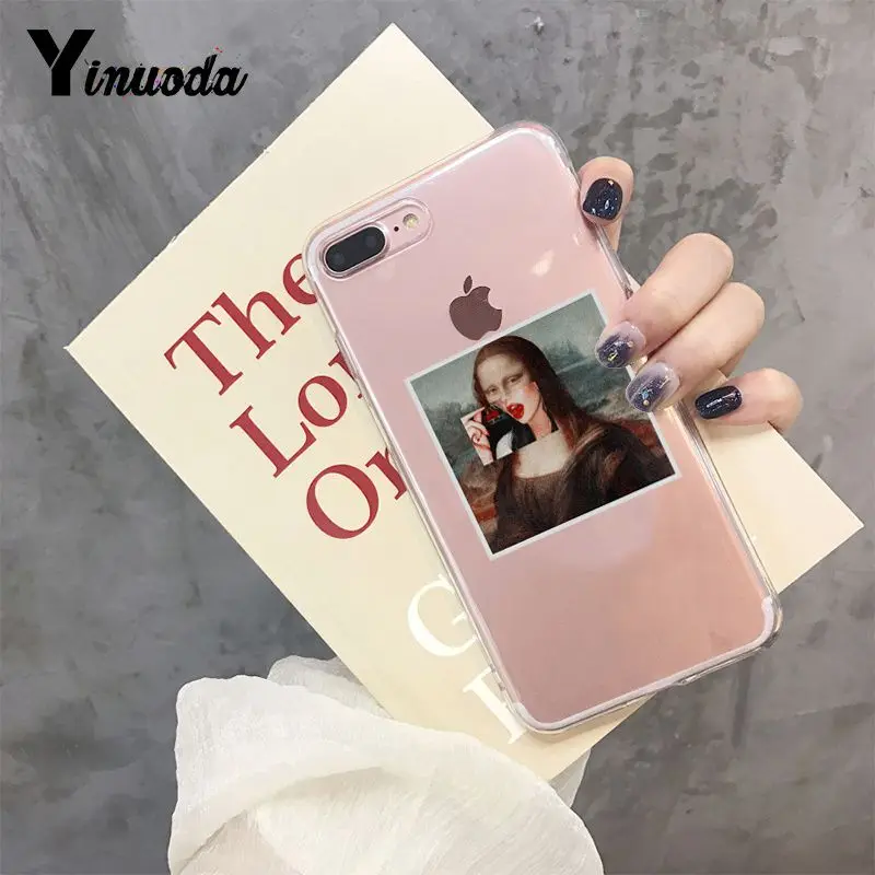 Yinuoda смешное искусство Альтернативная статуя Искусство Новинка Fundas чехол для iPhone X XS MAX 6 6S 7 7plus 8 8Plus 5 5S XR 10 Чехол - Цвет: A9