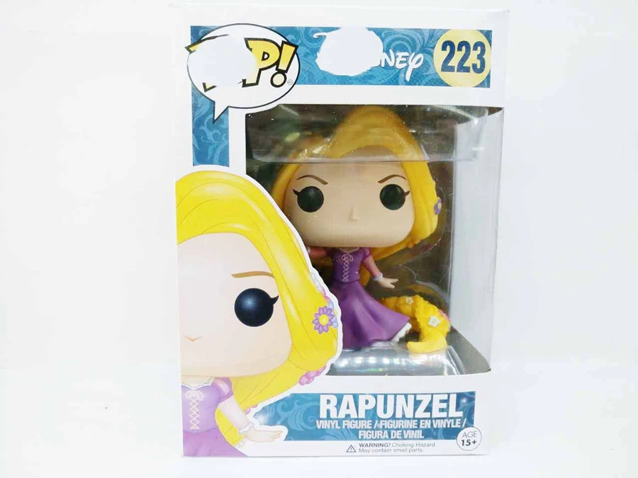Funko Pop с Эльзой и Анной из мультфильма колокол Алиса платье Золушки коллекция моделей pvc подарок игрушки для девочек Белоснежка экшн детская игрушка-фигурка - Цвет: Светло-серый