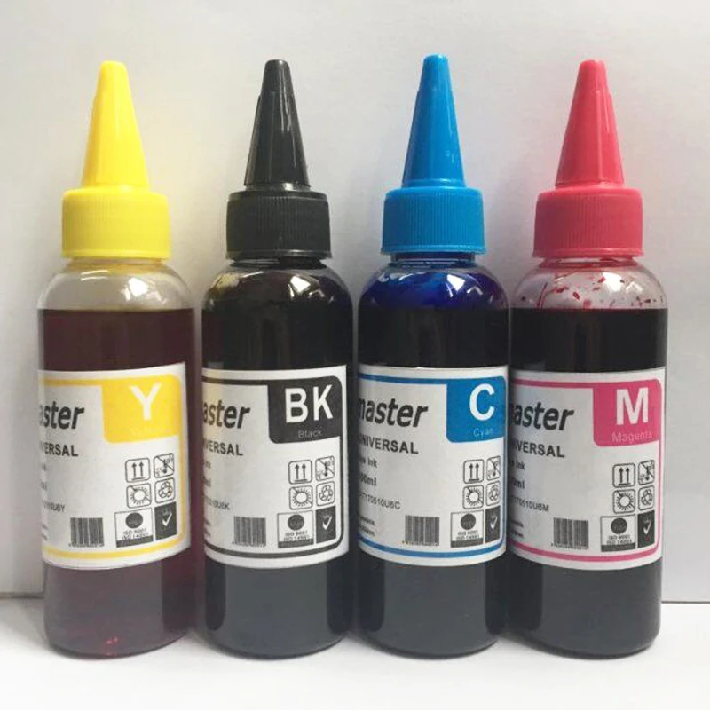 Vilaxh Совместимость 400 мл для Canon GI490 GI 490 универсальные чернила PIXMA G1000 G2000 G3000 G1400 G2400 G3400 чернила для картриджа для принтера