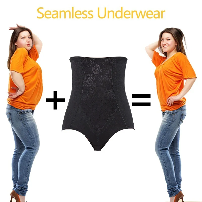 

Women's Body Shaping Underwear High-waist Hip-up Abdomen Panties Corrective Underwear Lingerie Corset Briefs M-5XL
