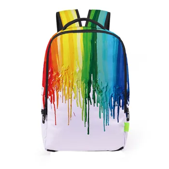 

2020 new ladies men's 3D printed schoolbag travel backpack rucksack backpack shoulder bag large capacity backpack рюкзак