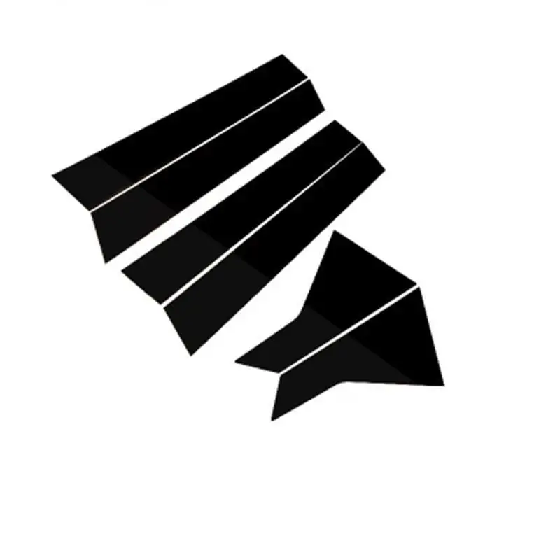 Автомобильная декоративная хромированная автоматическая ручка для окна