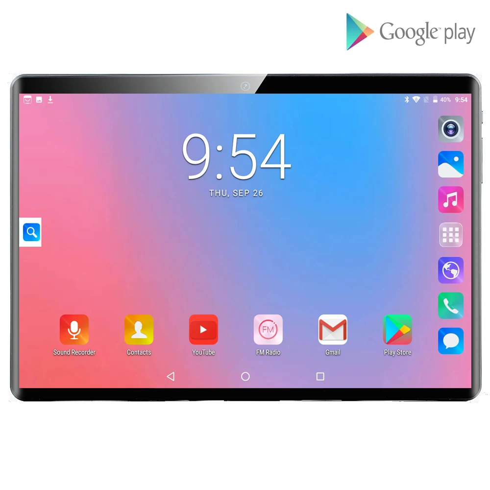 2021 новый 10 дюймов Android 9 0 планшетный ПК Octa Core 6 г Оперативная память 32G Встроенная