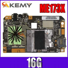 Akemy ME173X материнская плата для планшетного компьютера для ASUS ME173X ME173 ME17 протестированный Оригинал материнская плата 16G Akemy ME173X материнская плата для планшетного компьютера для ASUS ME173X ME173 ME17 протестированный Оригинал материнская плата 16G