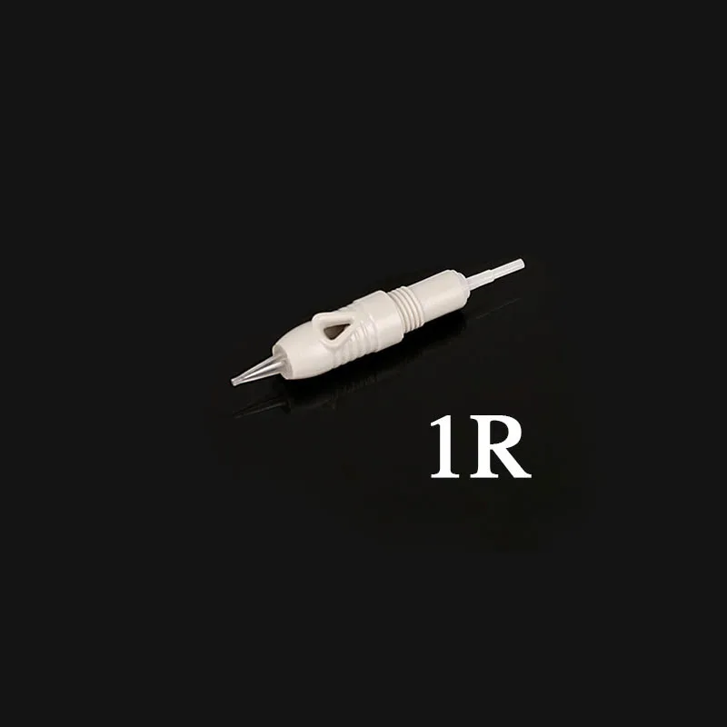 Gray 1P 40 шт./партия 1RL 3RL 5RL нано одноразовые 8 мм Винтовые картриджи Премиум CHARMANT постоянный макияж машина бровей татуировка губ иглы - Габаритные размеры: Gray 1P