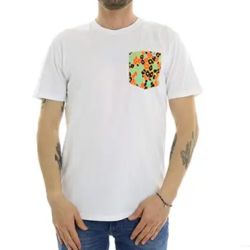 

R-EVOLUTION Revolution - Camiseta con Bolsillo para Hombre