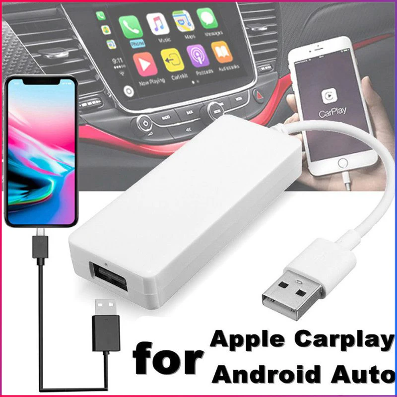 Автомобильный ключ USB портативный навигационный плеер Plug Play автоматический смарт-ключ для Apple CarPlay Android система