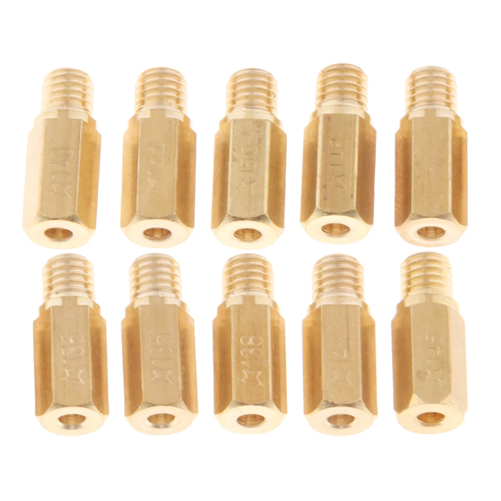 Carburetor Main Jet Kit #135 136 138 140 142 144 Injector Nozzle for GY6 Keihin OKO PWK Carb 125cc Carburetor Main Jet Kit #135 136 138 140 142 144 Injector Nozzle for GY6 Keihin OKO PWK Carb 125cc