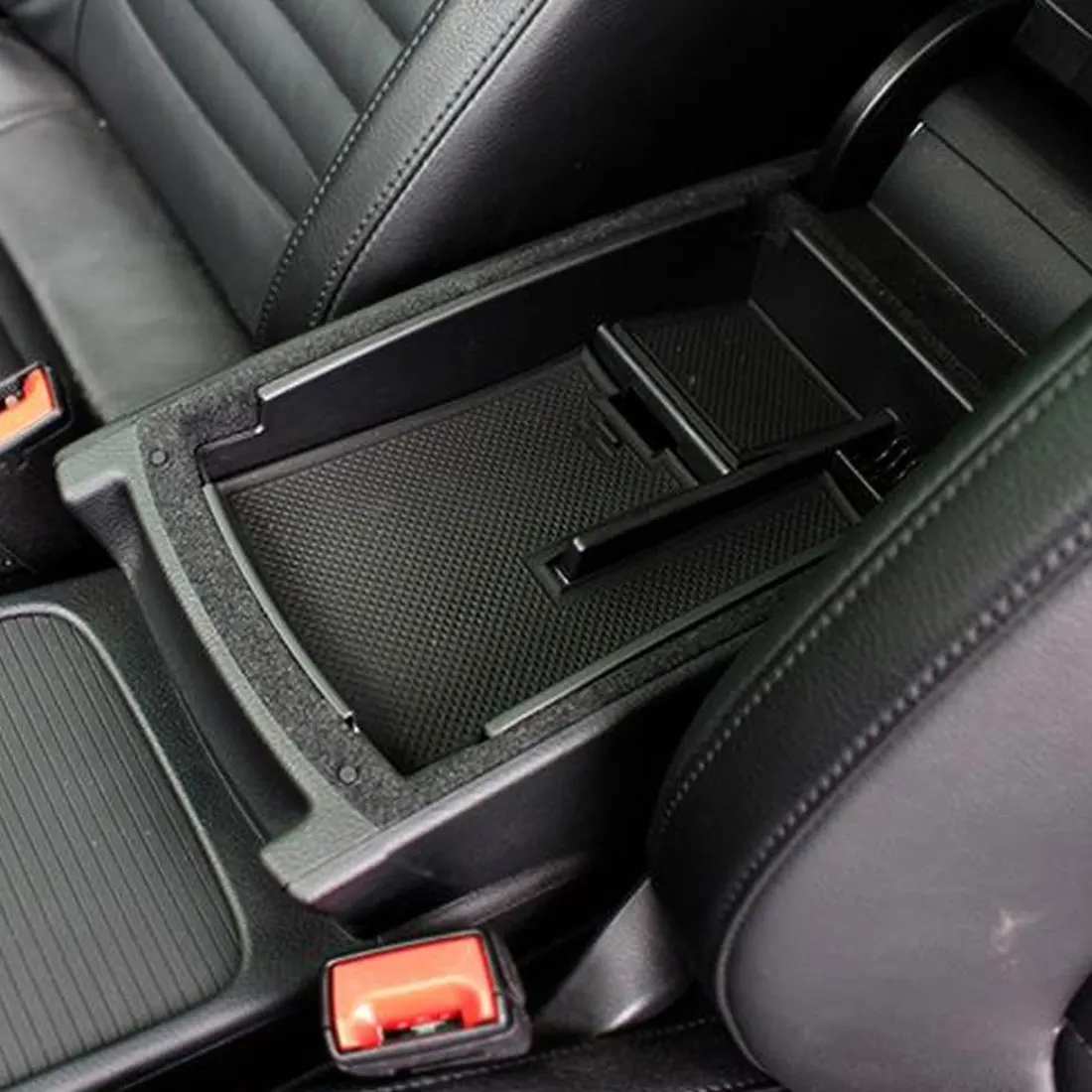 FIT FOR VW VOLKSWAGEN CC PASSAT B6 B7 2006- CENTRAL STORAGE BOX ARM REST ARMREST GLOVE HOLDER PLATE CAR CONTAINER ORGANIZER