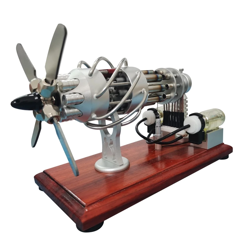 Stirlingmotor Stirling Motor Maschine mit Zubehör Physikalische Wissenschaft 