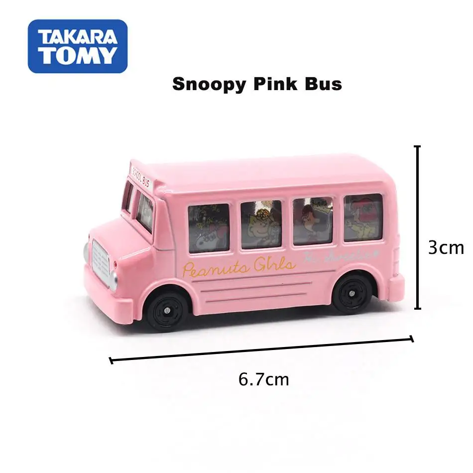 Новинка Такара Tomy hello kitty Микки Минни Дональд Дак литые под давлением металлические модели автомобилей Высокая моделирования автомобиля игрушки подарки для детей - Цвет: Светло-желтый