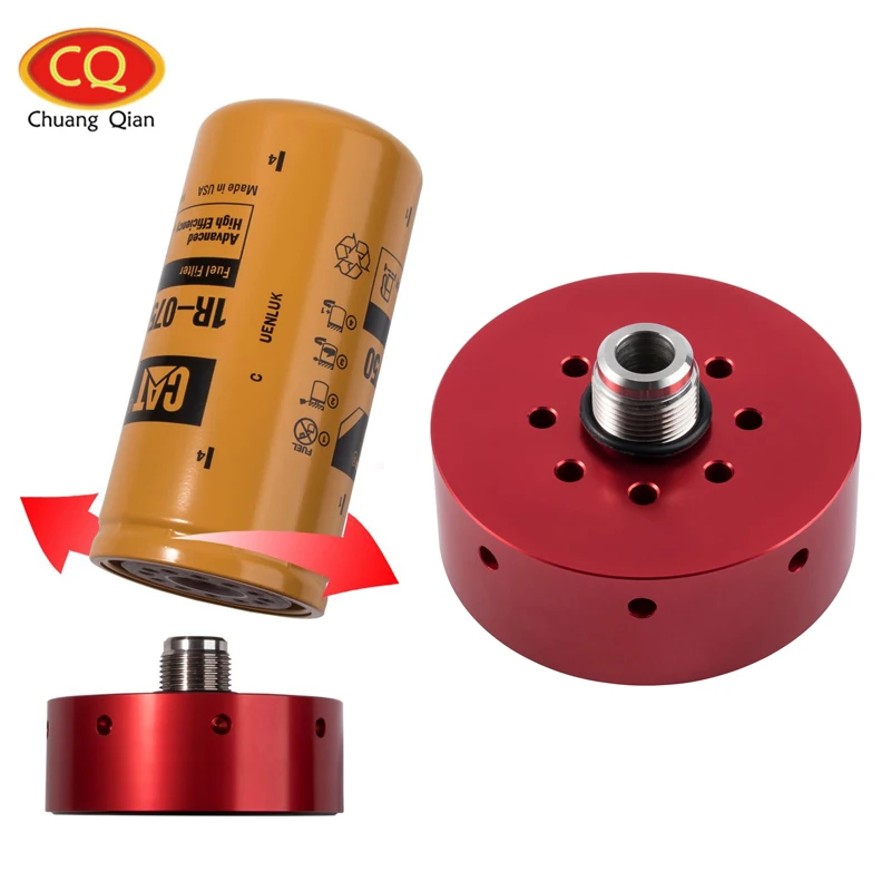 Chuang Qian Accessories LB7 LLY LBZ LMM LML Fuel Filter Adapter for Chevy/GMC Duramax Diesel 2001-2017 | Автомобили и мотоциклы