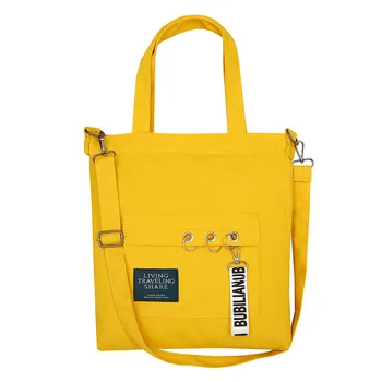 

New Style Fashion Canvas Shoulder Bag Casual Students Women's Cloth Bag