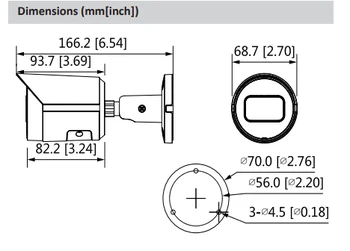 

Dahua Poe IP Camera IPC-HFW2230S-S-S2 2MP H.265 IR LED Low Illuminance Bullet Network Camera Replace IPC-HFW1230S Security cam