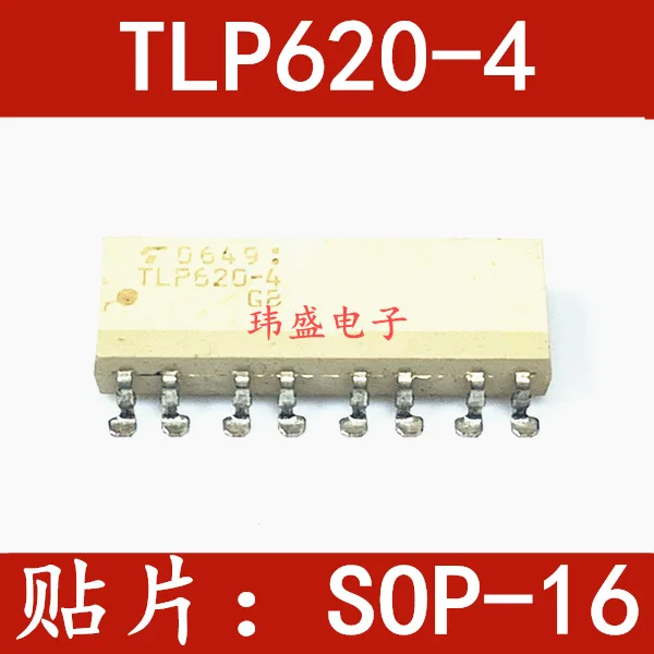 

Бесплатная доставка 10 шт./лот TLP620 TLP620-4GB SOP16 TLP620-4