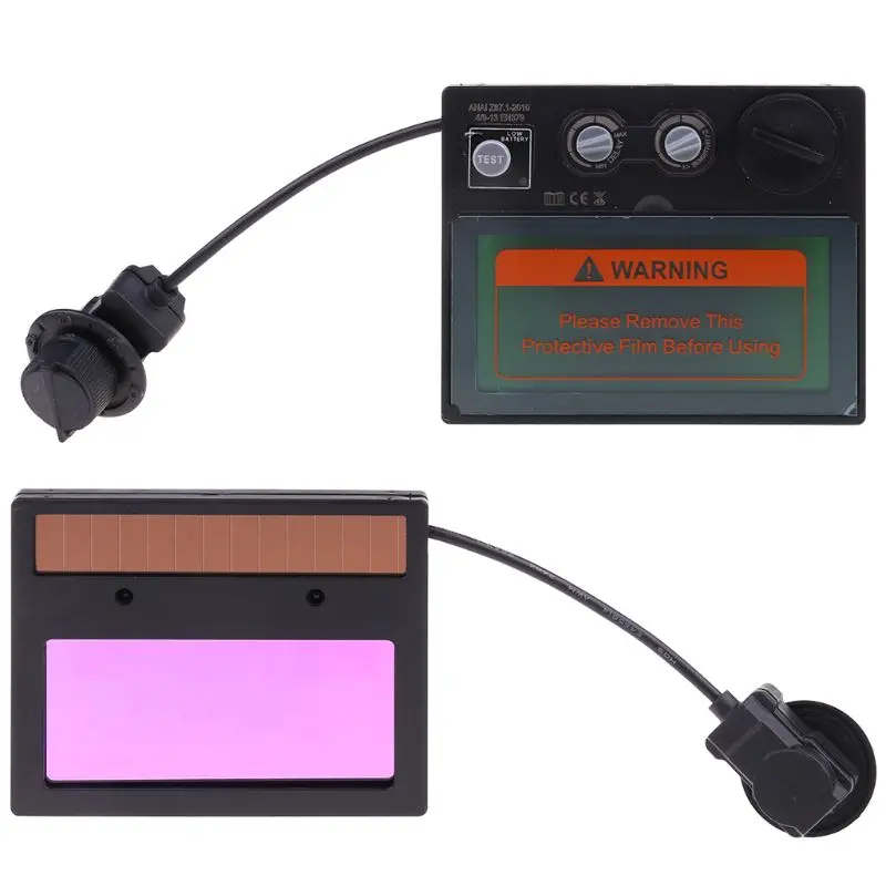 Solar Auto Darkening Welding Lens for Helmet Mask Automatically Filter Shade High Sensitivity Welders Goggles Eyes Protector |