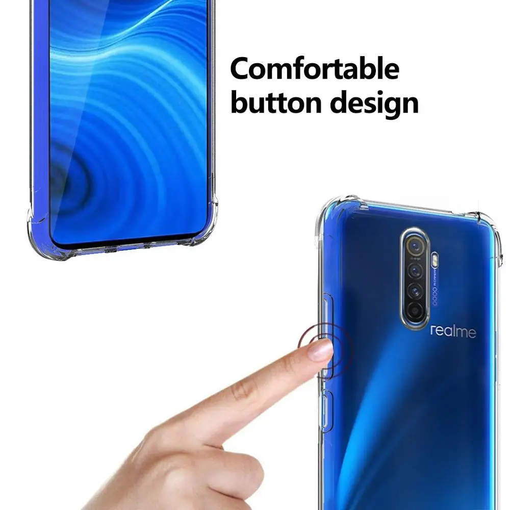 Realme C2 Transparent Cover Transparent Soft Case For Realme X2