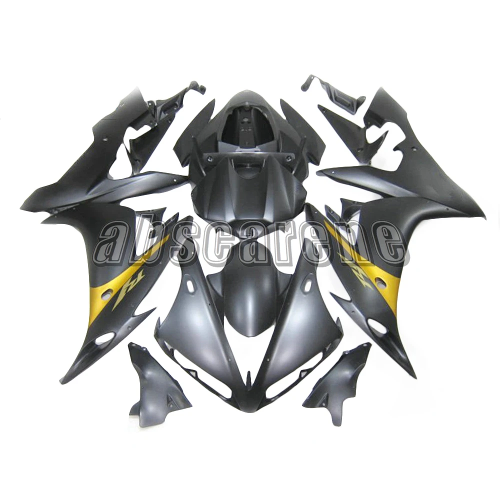 Инъекции полный обтекатель комплект для Yamaha YZF1000 R1 2004 2005 2006 YZF R1 04 05 06 ABS пластик Кузов матовый серый золото Cowlings