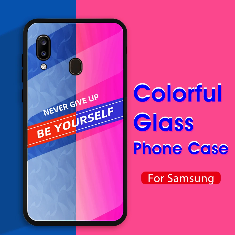 

Tempered Glass Case For Samsung Galaxy A50S A30S A50 A30 S Cases Protective Shell A70 A20 A10 Case Fashion Couple Fundas 70A