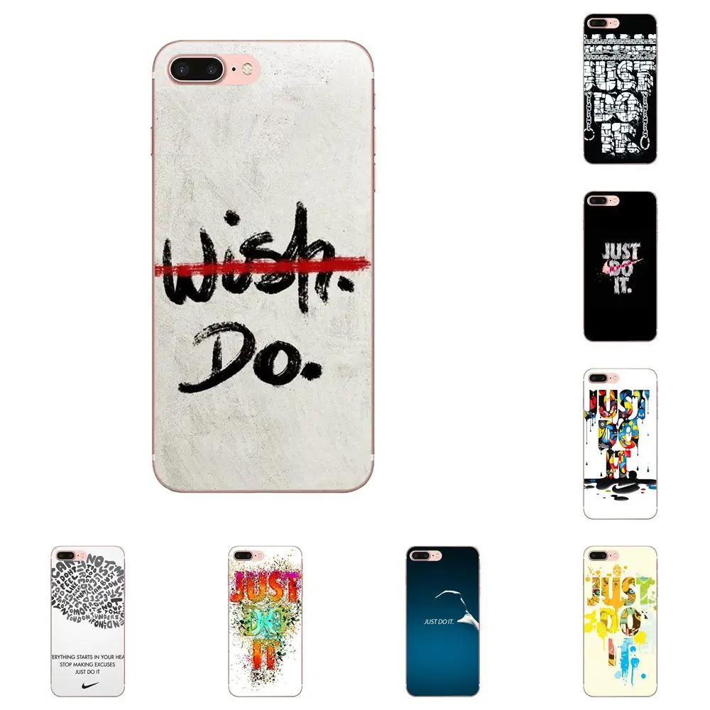 

Just Do It Art Dazzle Color Cool Soft Shell For Huawei Nova 2 V20 Y3II Y5 Y5II Y6 Y6II Y7 Y9 G8 G9 GR3 GR5 GX8 Prime 2018 2019
