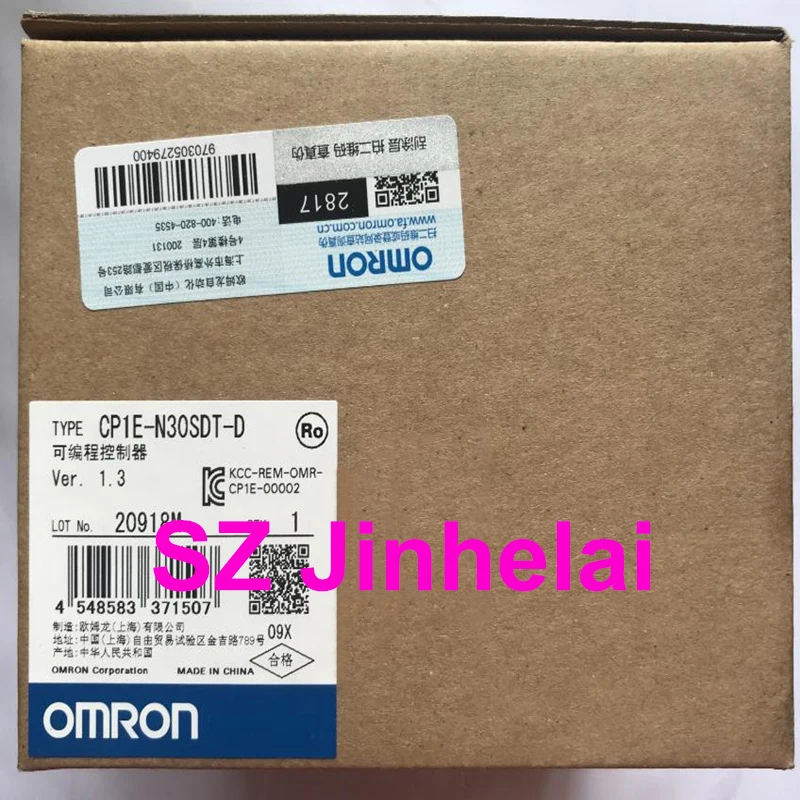 OMRON CP1E-N30SDT-D аутентичный ПЛК контроллер